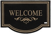 Fussmatte »Welcome«, Hanse Home, stufenförmig, Höhe 6 mm, maschinell getuftet