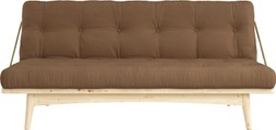 Karup Design Schlafsofa »Folk«, (Set, 2 St.), aus massiven Kiefernholz, inkl. Futonmatratze