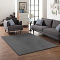 my home Teppich »Kurzflor-Webteppich GRANADA«, rechteckig, uni einfarbig weich Soft Touch mit Glanz