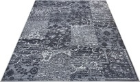HANSE Home Teppich »Bloques«, rechteckig, 9 mm Höhe, Weicher Flor, Patchwork Design, ringsum gekettelt, strapazierfähig, pflegeleicht, Wohnzimmer, Schlafzimmer, Büro, aus der EU