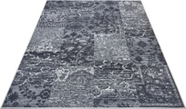 HANSE Home Teppich »Bloques«, rechteckig, 9 mm Höhe, Weicher Flor, Patchwork Design, ringsum gekettelt, strapazierfähig, pflegeleicht, Wohnzimmer, Schlafzimmer, Büro, aus der EU
