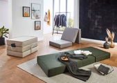 ATLANTIC HOME COLLECTION, ATLANTIC home collection Sessel »LARRY«, Sessel als Faltmatratze mit Gästebettfunktion