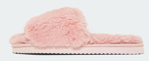 Flip Flop Pantoffel »slide*fur 2«, mit kuscheliger Innensohle