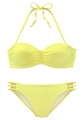 Vivance Bügel-Bandeau-Bikini, in trendiger Unifarbe