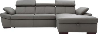 exxpo - sofa fashion Ecksofa, inklusive Kopfteil- und Armteilverstellung, wahlweise mit Bettfunktion