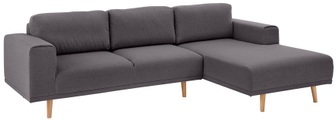 Home affaire Ecksofa »Lasse«, im scandinavischen Stil mit Holzfüssen