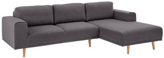 Home affaire Ecksofa »Lasse«, im scandinavischen Stil mit Holzfüssen