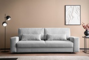 LeGer Home by Lena Gercke Schlafsofa »Imoga, Polster mit Schlaffunktion, 3-Sitzer Sofa, Couch mit Bettkasten«, in modernen Farben und Stoffen, Bettfunktion, Liegefläche: 200x150 cm