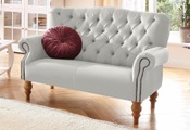 Home affaire 2-Sitzer »Lord«, mit echter Chesterfield-Knopfheftung und Ziernägeln