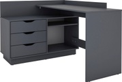 byLIVING Eckschreibtisch »Belfast«, Breite 129 cm, rechts oder links montierbar