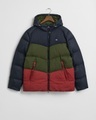 Gant Steppjacke »ACTIVE CLOUD BLOCKED«, mit Kapuze, colurblocking, abnehmbare Kapuze, regular fit, Pufferjacke