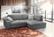 exxpo - sofa fashion Ecksofa »Casa Grande inkl. Bettfunktion, Bettkasten, bequem«, L-Form, guter Sitzkomfort, grosse Liegefläche