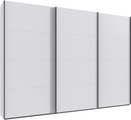 Wimex Kleiderschrank »Mugano, Made in Germany, Lieferung bis in Deine Etage und Stellort«, (wähle Deine Ausstattung: Basic oder Premium!), 3 Schwebetüren, grosse Grössen, mit oder ohne Spiegel, Metallgriffe