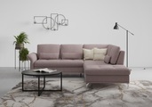 INOSIGN Ecksofa »Palm Beach«, Federkern, mit Sitztiefenverstellung, wahlweise mit Bettfunktion, Bettkasten und Armteilverstellung