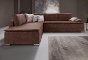INOSIGN Ecksofa, mit Bettfunktion 180 cm, Dauerschlaffunktion