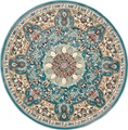 Myflair Möbel & Accessoires Teppich »Almas«, rund, 8 mm Höhe