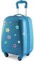 Hauptstadtkoffer Kinderkoffer »For Kids, Sterne«, 4 Rollen, mit wasserbeständigen, reflektierenden Sterne-Stickern