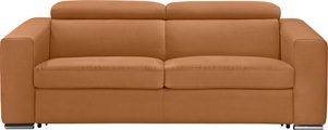 Egoitaliano Schlafsofa »Cabiria«, Sofa inkl. Schlaffunktion, Kopfteile verstellbar, mit Metallfüssen