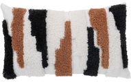 House Nordic Kissen Sagres 30 x 50 cm, Braun/Schwarz/Weiss