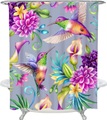 Sanilo, Sanilo Duschvorhang »Kolibri«, wasserdicht, Anti-Schimmel-Effekt, mit Beschwerungsband, 180x200cm