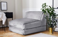 Leonique Relaxsessel »Bailee«, Loungesessel mit Schlaffunktion, Schlafsessel, perfekt als Gästebett, Daybed