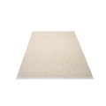 Carpet City Teppich »CLASICO 0052«, rechteckig, Kurzflor, Fransen, Meliert, Boho-Stil, Wohnzimmer