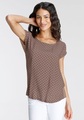 Laura Scott Shirtbluse, mit dezentem Zierreissverschluss - NEUE DRUCKE