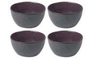 Bitz - 4-teiliges Schalen-Set Ø 12 cm - Dunkelgrau