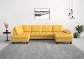 sit&more Wohnlandschaft, wahlweise mit Bettfunktion, Bettkasten, Sitztiefenverstellung