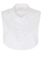 ETERNA OHNE ARM BLUSE/EINSTECKKRAGEN MODERN CLASSIC SATINBINDUNG WEISS