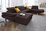 exxpo - sofa fashion Wohnlandschaft, wahlweise mit Bettfunktion