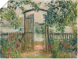 Artland, Artland Wandbild »Das Gartentor in Vetheuil«