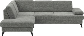 sit&more Ecksofa »Morris L-Form inkl. Sitztiefenverstellung«, wahlweise mit Bettfunktion, Bettkasten und Armteilverstellung