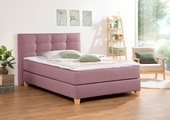 Home affaire Boxspringbett »Moulay«, inkl. Topper, in 3 Härtegraden, TFK auch in Härtegrad 4