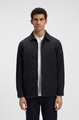 BOSS ORANGE Langarmhemd »Locky«, leicht wattiert, oversize fit