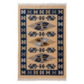 Sehrazat Teppich »Tulum 9910«, rechteckig, 5 mm Höhe, Wendeteppich, waschbar, Wohnzimmer