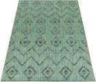 Ayyildiz Teppiche Teppich, rechteckig, 8 mm Höhe, Flachflor mit Hoch-Tief-Struktur, In-und Outdoor geeignet