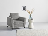 andas Sessel »Lörby Luxus«, Belastbarkeit bis 140kg pro Sitzplatz, auch mit Aqua clean-Bezug, feine Steppung im Sitzbereich, lose Kissen
