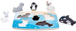 Hape Fühlpuzzle Polartiere