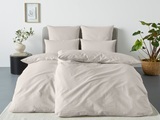 Schlafwelt Bettwäsche »Sari2 in Gr. 135x200 oder 155x220 cm«, (2 tlg.), aus Baumwolle, uni Bettwäsche in Seersucker Qualität ideal für Sommer