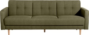Max Winzer® 3-Sitzer »Jesper«, Schlafsofa mit Knopfheftung im Rücken, inklusive Bettkasten