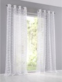Kutti, Kutti Vorhang »Enya«, (1 St.), Ausbrenner, modernes Design