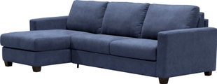 Home affaire Ecksofa »Arezzo«, Recamiere links oder rechts montierbar, mit Schlaffunktion, inkl. Matratze und klappbaren Metallgestell