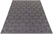 Carpet City Teppich »Palm«, rechteckig, 5 mm Höhe, Wetterfest & UV-beständig, für Balkon, Terrasse, Flur, Küche, flach gewebt