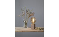 STAR TRADING Tischlampe LYS Braun