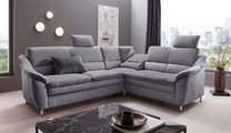 Places of Style Ecksofa »Cardoso«, Federkern, wahlweise mit Bett, Schubkasten, teilweise Relaxfunktion