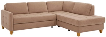 Home affaire Ecksofa »Earl«, wahlweise auch mit Bettfunktion oder Bettfunktion mit Bettkasten