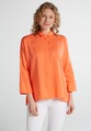 Eterna, DREIVIERTELARM BLUSE 1863 BY ETERNA - PREMIUM TENCEL ORANGE UNIFARBEN