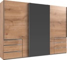 Fresh To Go Schwebetürenschrank »Level«, mit Glastür