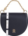 Tommy Hilfiger Umhängetasche »TH CHIC SADDLE BAG CB«, mit dekorativem Anhänger